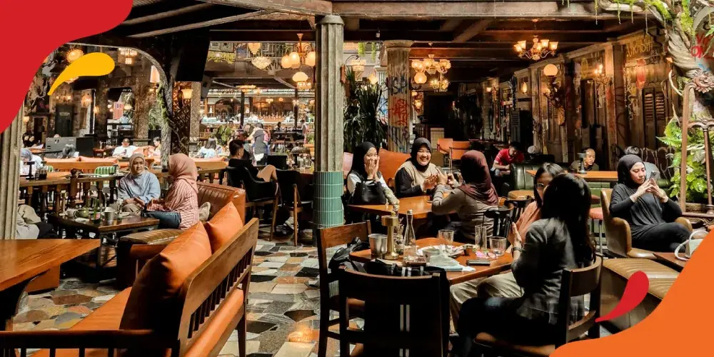 restoran shamrock gandaria